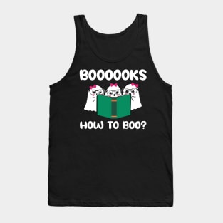 Booooks How to boo! Tank Top